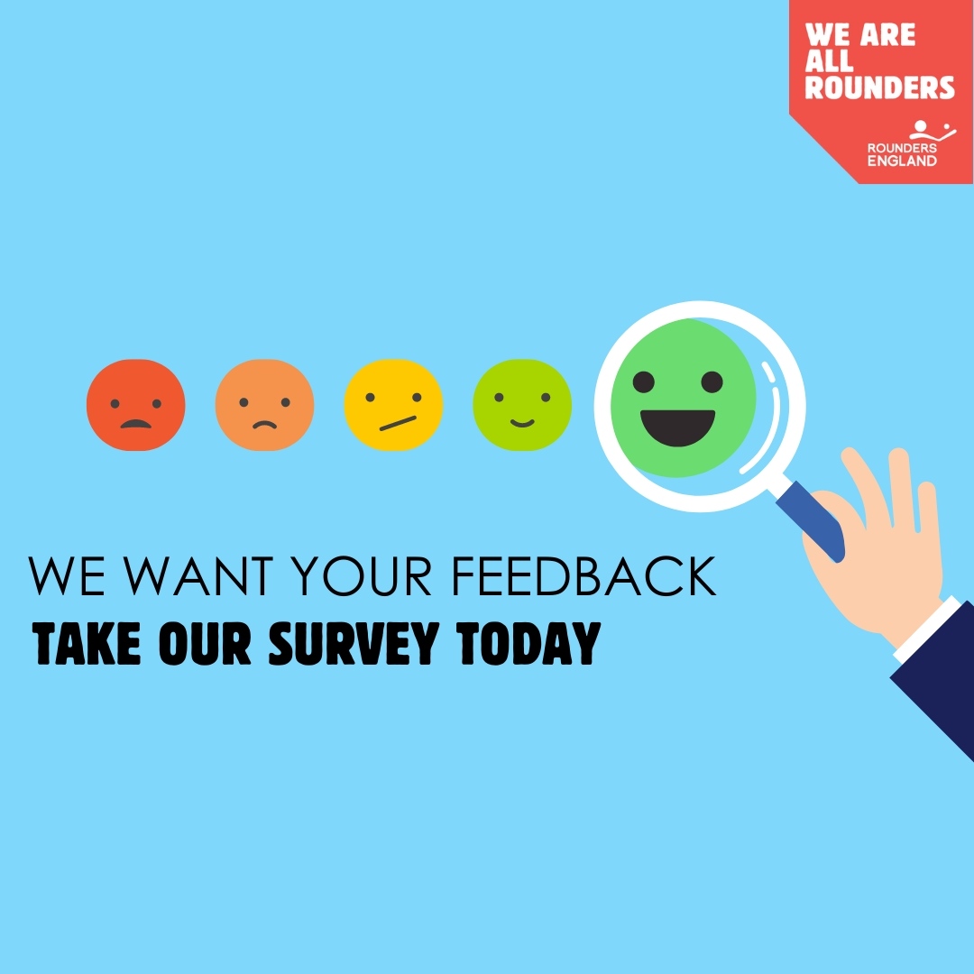 There is just FOUR DAYS left to have your say on your sport and complete our 2023 Community Survey.

Have your say: bit.ly/2023RECommunit…

#Rounders #RoundersEngland #WeAreAllRounders