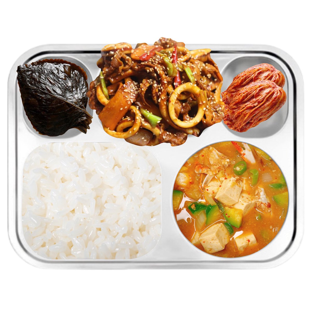 230717 (월) 석식 🌕

밥
된장찌개
대왕오징어제육볶음
매실간장깻잎
배추김치

세준아 맛있게 먹어 🍓❤️

#임세준 #세준 #sejun