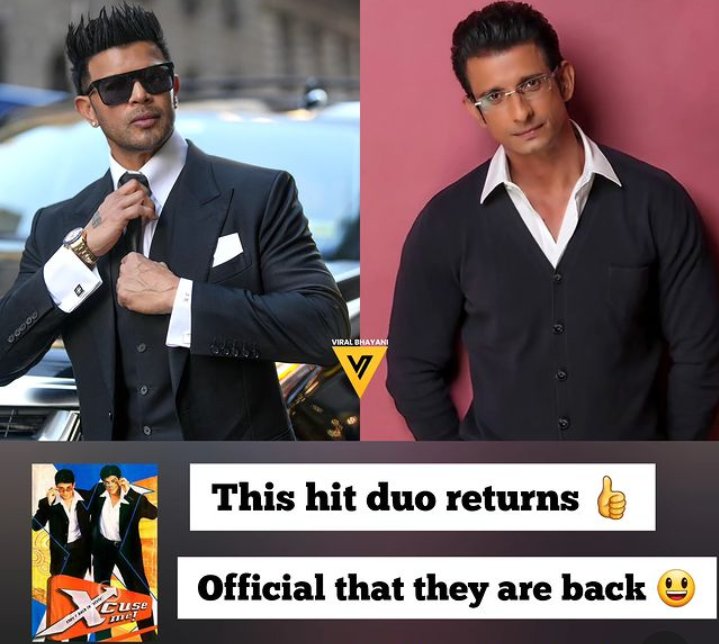 danishspeak8787's tweet photo. Congratulations bhai @iSahilKhan and @TheSharmanJoshi ✨ Chantu Bantu is back finally #stylereturns https://t.co/ffNWTEDP6p
