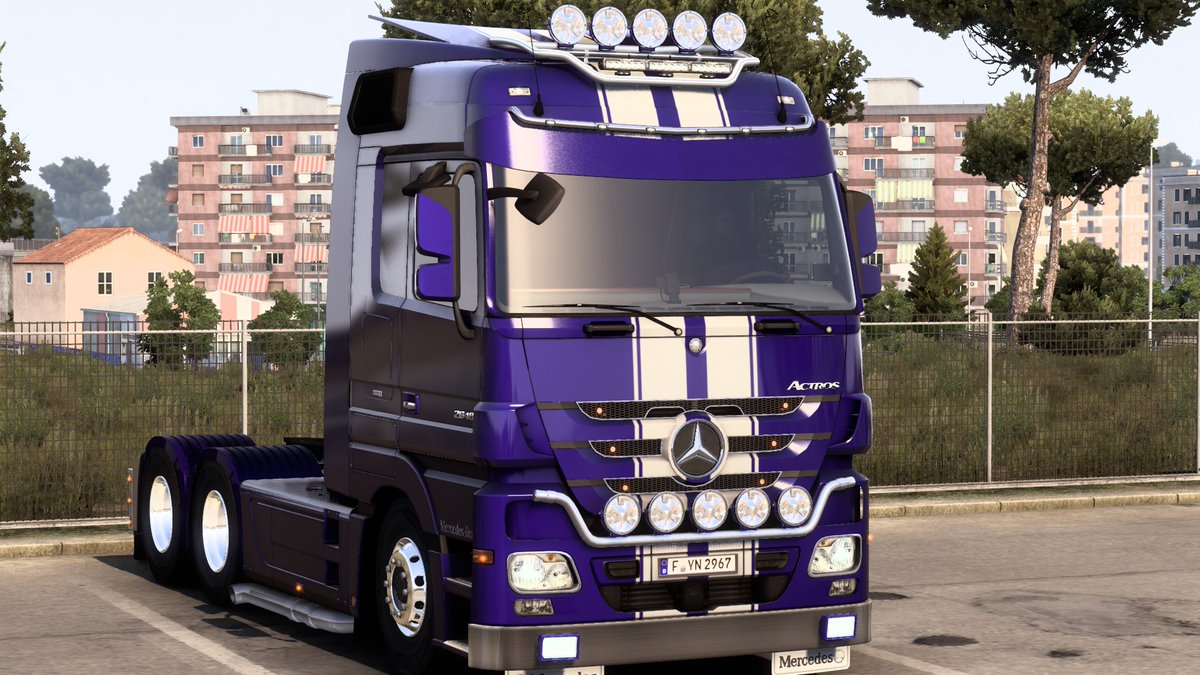AlexejBonet's tweet image. #MercedesBenz #actros #ETS2