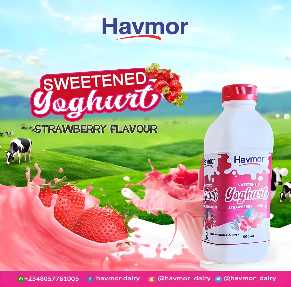 Delight in Havmor's pink and creamy strawberry yogurt. It's a perfect dessert.

#HavmorStrawberryYogurt #YogurtDelights #CreamyGoodness #TasteOfBliss #FruityIndulgence #YogurtLovers #IrresistibleFlavors #PinkPerfection #RefreshingTreats #YogurtCravings