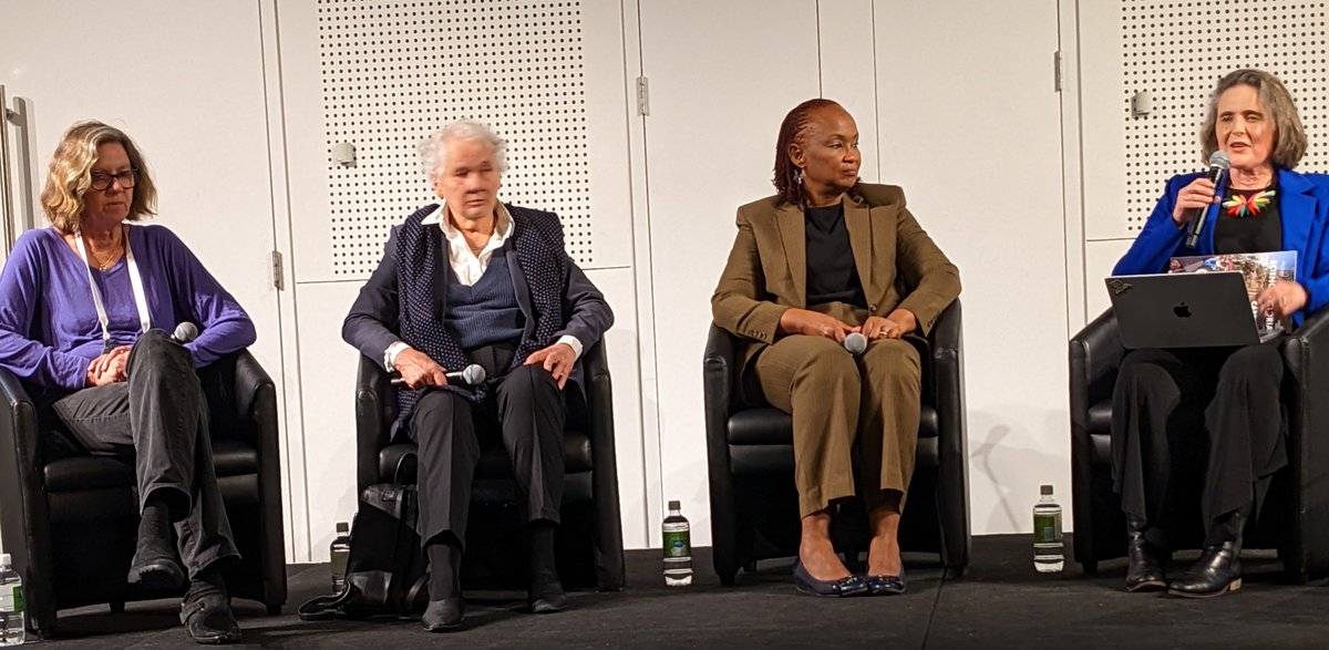 Inspirational thoughts from a Panel at #ICG2023 Nobel Winner,  Christiane Nüsslein-Volhard, African BioGenome Leader, Anne Muigai, Kenya & Valda Vinson, Science Executive Editor. 
Build capacity. Take agency. Take your chances. Strong support and good mentorship are critical.