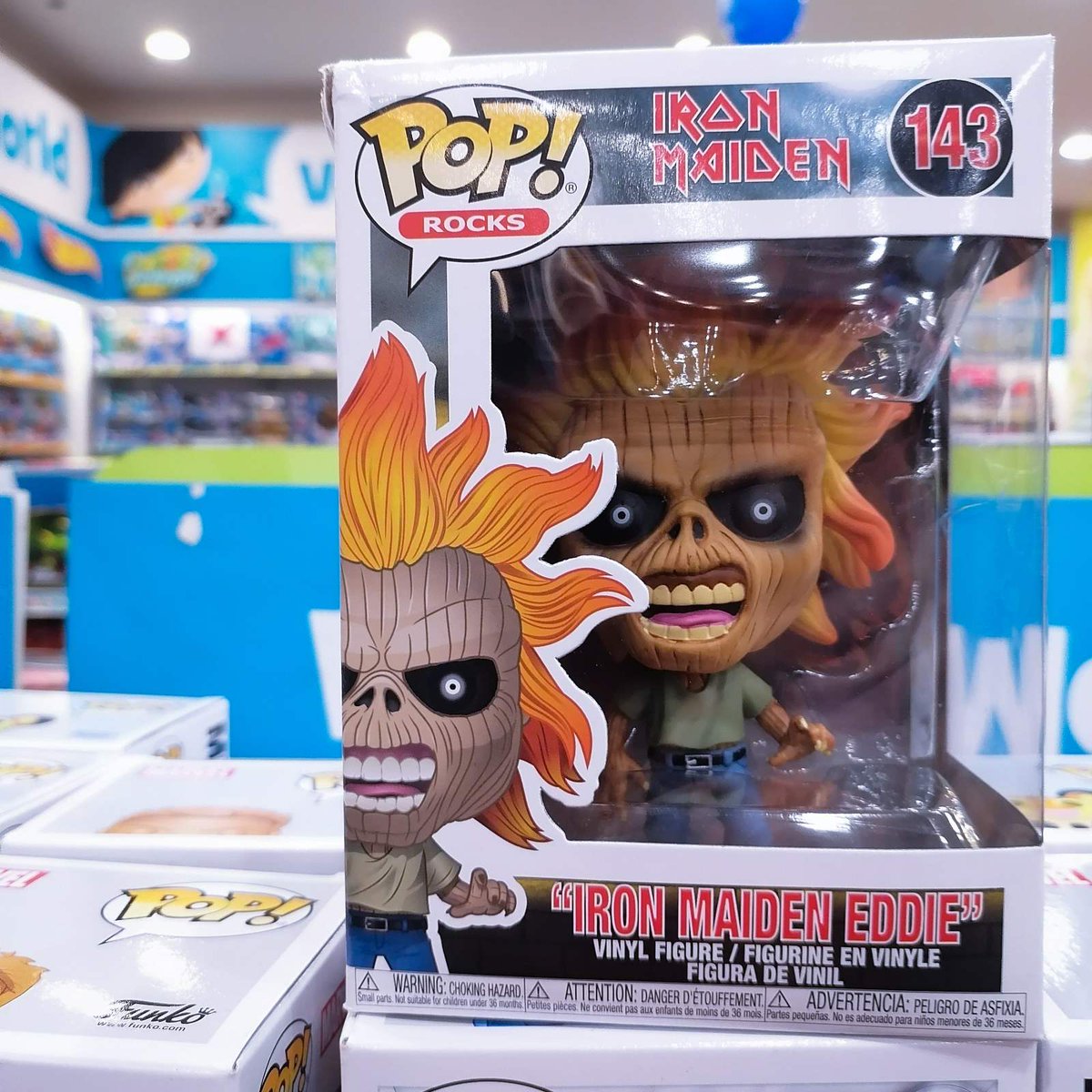 Run to the hills, run for your lives!

#IronMaiden  
#runtothehills 
#FunkoPops 
#toysrus 
#harborpoint 
#subicbay