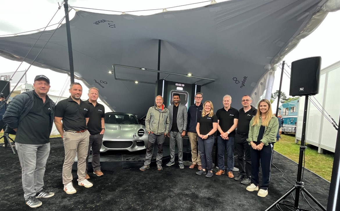 That's a wrap #goodwoodfestivalofspeed. Thank you all for visiting us, it has been an incredible three days interacting with the thousands of people visiting us to learn more about our groundbreaking 6 minute fast-charging times. #morepowerlesstime #ev #battchat