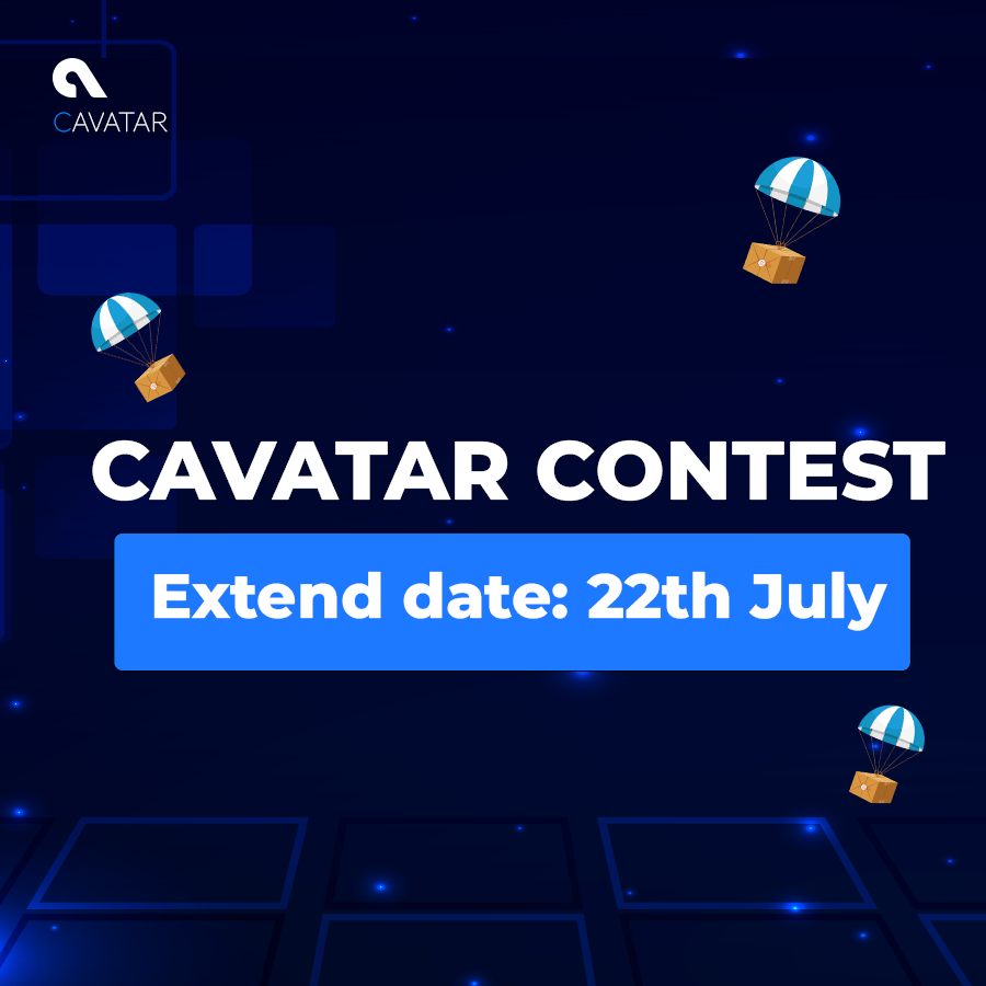 We have decided to extend the contest period until July 22th. Detailed information can be found here t.me/CavatarChannel… #Cavatar #Web3 #AI #Blockchain
