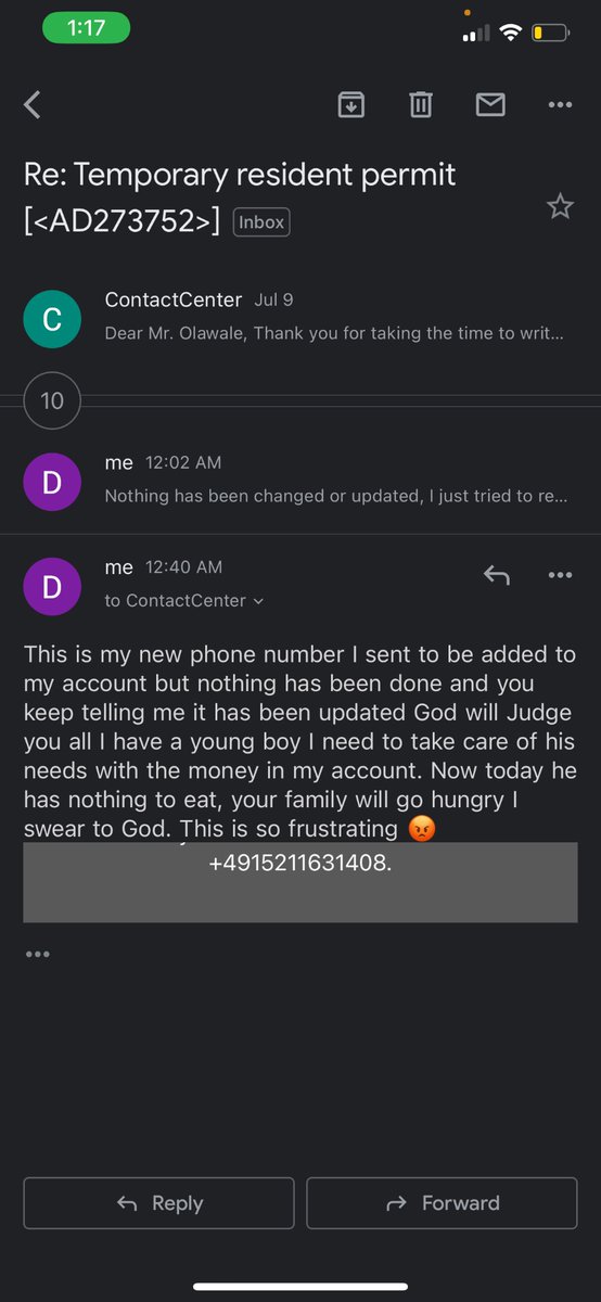 DAMILAREOLAWA11's tweet photo. @access_more Incompetent bastards God will make your families go hungry https://t.co/omkxBumPhA