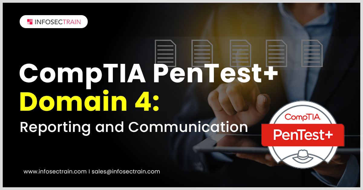 CompTIA PenTest+ Domain 4: Reporting and Communication

Read now: infosectrain.com/blog/comptia-p…

#comptia #pentestplus #domain4 #communication #certificationexam #penetrationtesters #ITsecurity #cybersecurity #infosectrain #learntorise