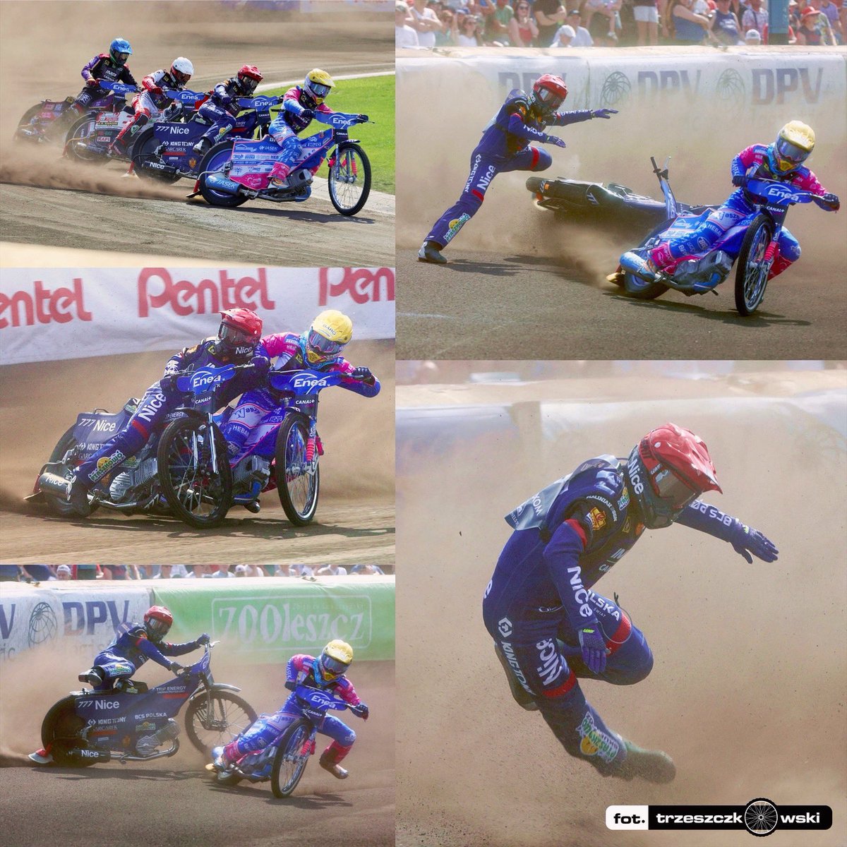 trzeszczkowski's tweet photo. Ostry, wręcz bezmyślny atak #AdrianGala i przykra kontuzja nogi @pawlicki777 😕 #GetWellSoon ✊ @CPLUSONLINE_IMP #SpeedwayIMP https://t.co/fkLWKVgzs3