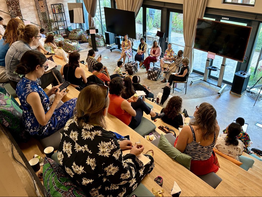 <a href="/Prospera_INWF/">Prospera</a> - the power of women’s funds rooted in and sustaining feminist movements! A great way to start <a href="/WomenDeliver/">Women Deliver</a> Day 1. Key lessons👇🏾 #FundWomen’sFunds #WD2023