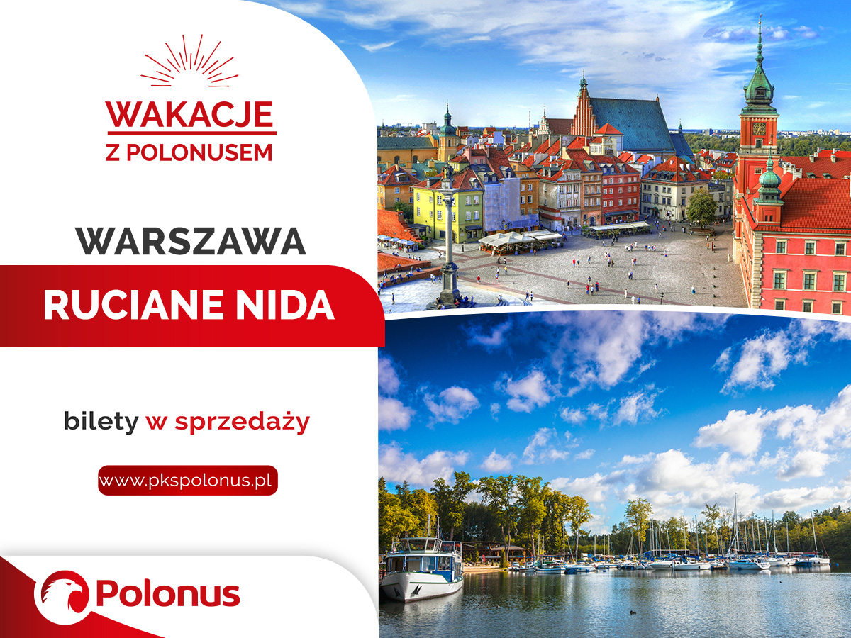 🌲🌊Czy marzy Wam się wakacyjna przygoda na łonie natury? Mazury i Ruciane Nida, to idealne miejsce na wakacje pełne relaksu i odpoczynku! Jeśli planujecie wyjazd z #PKSPolonus zapraszamy do zakupu biletów na: ⬇️⬇️⬇️ 🌐pkspolonus.pl 🌐dworzeconline.pl