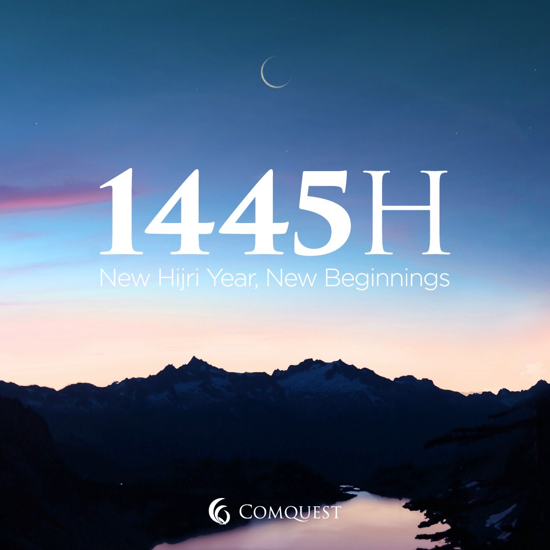 comquestbn's tweet photo. May this Islamic New Year inspire new beginnings and opportunities to our Muslim friends and family
#comquest #brunei #1445h #muharram #islamicnewyear #maalhijrah https://t.co/ia9C07bPjQ