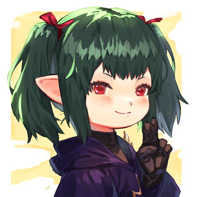 「lalafell red eyes」 illustration images(Latest)