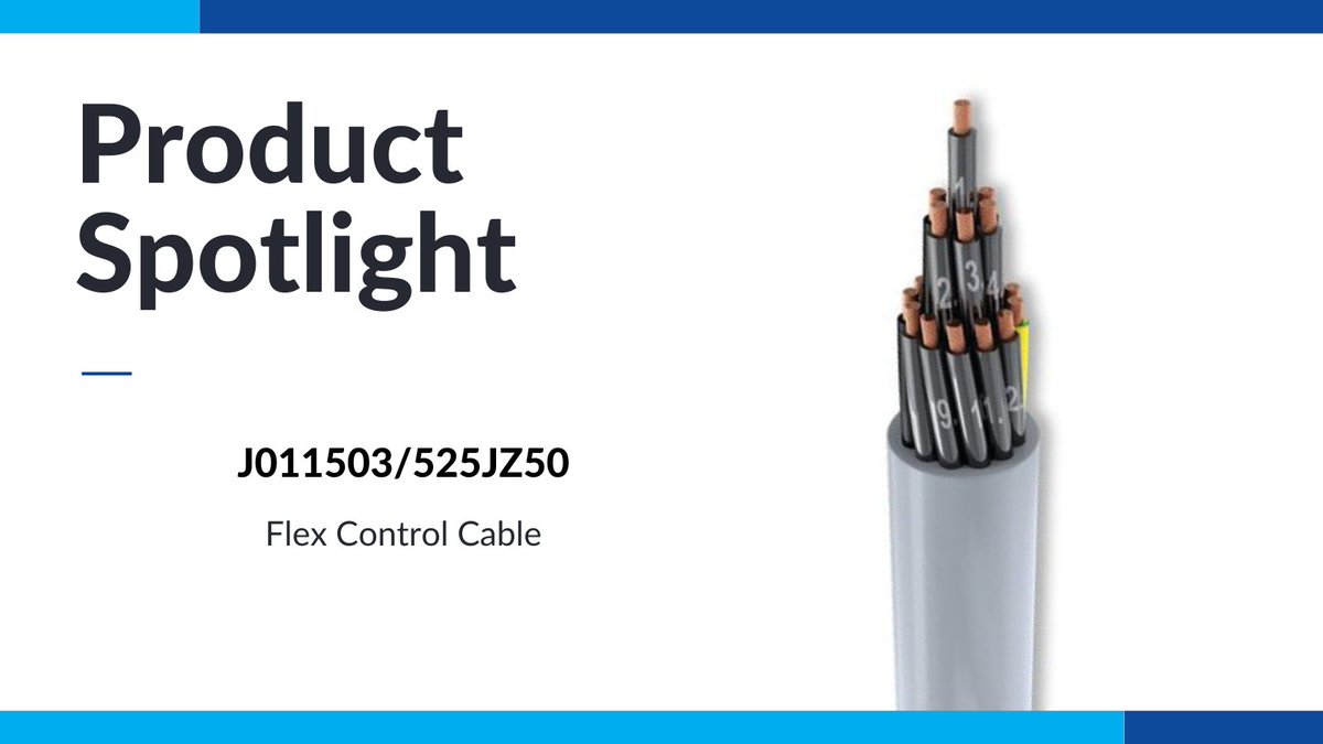 JAYCOR9's tweet image. Our spotlight for this week is the J011503/525JZ50 cable. Check out the spec sheet for more information or chat to our sales team to find out more about this product - jaycor.co.za/wp-content/upl…

#JAYCOR #ProductSpotlight #Cable