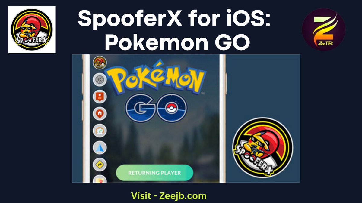 ZeeIpaLibrary's tweet image. 🔥Tip Of The Day!🔥 
SpooferX for iOS: The Ultimate Spoofer Pro for Pokemon GO.
new IPA and online installation links, guide (jailbreak not required )
Learn more - bit.ly/3pI1xAU 

🐦 Follow us for Jailbreak Tips and Tricks.  #ios #Jailbreak #iOS15 #iOSnews #tweaks