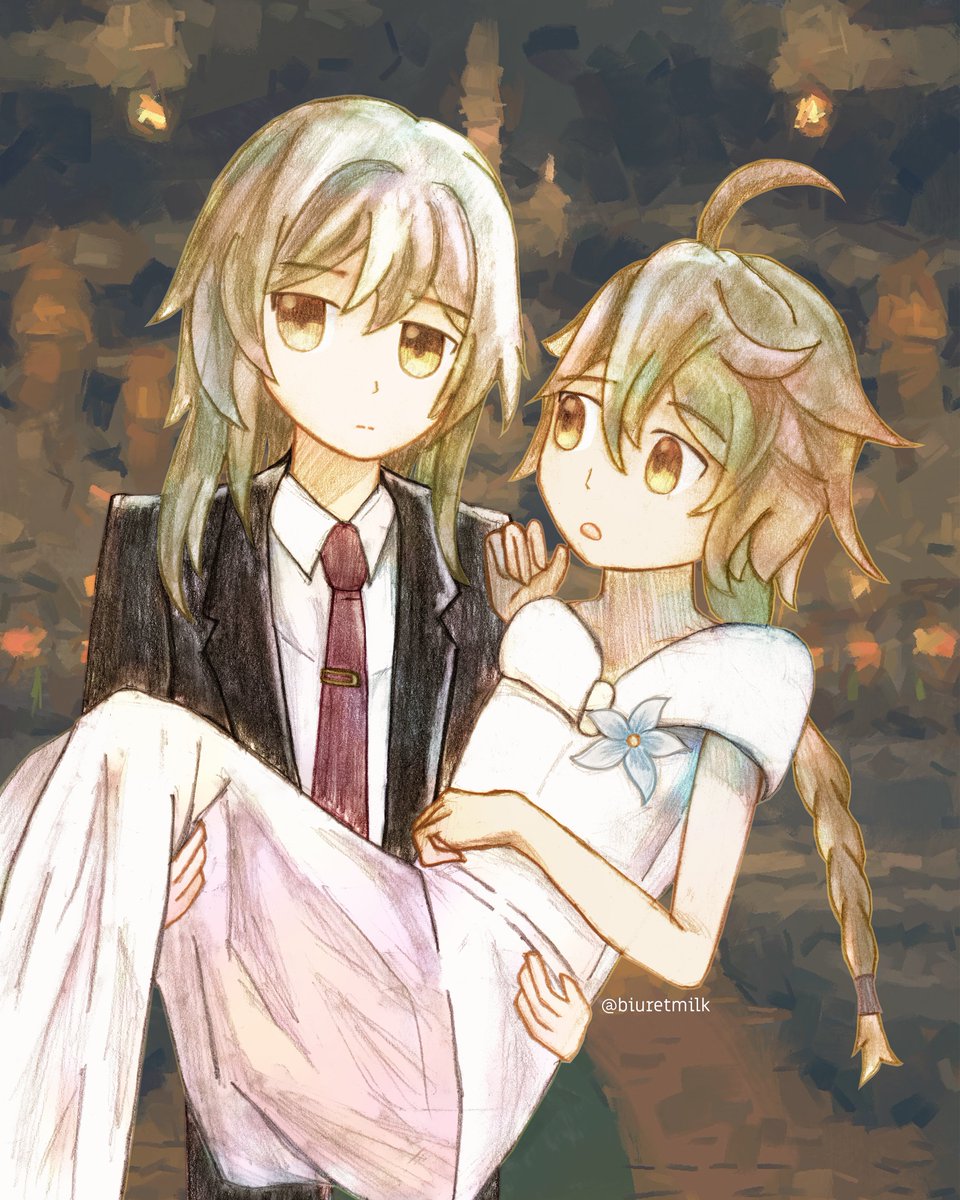 biuretmilk's tweet photo. lumine and aether

hastags (don't mind them)
#art #illustration #genshinimpact #sketch #digitalart #lumine #aether #原神 https://t.co/uImYCmIP7X