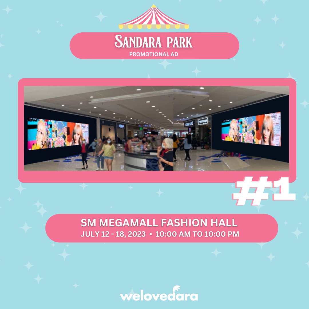 WeLoveDara On Twitter NOTICE The LED Ads On SM Megamall SM welovedara-on-twitter-notice-the-led-ads-on-sm-megamall-sm