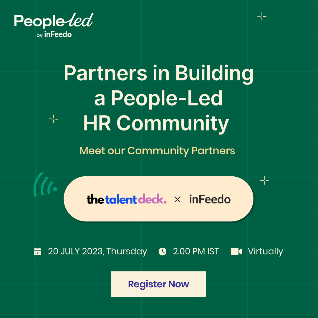 inFeedo's tweet photo. inFeedo is proud to announce our partnership with @thetalentdeck , a leading HR community, for the upcoming People-Led Summit 🚀

At inFeedo, we firmly believe that people are at the heart of organizational success.

(1/5) https://t.co/H2xMSUrztJ