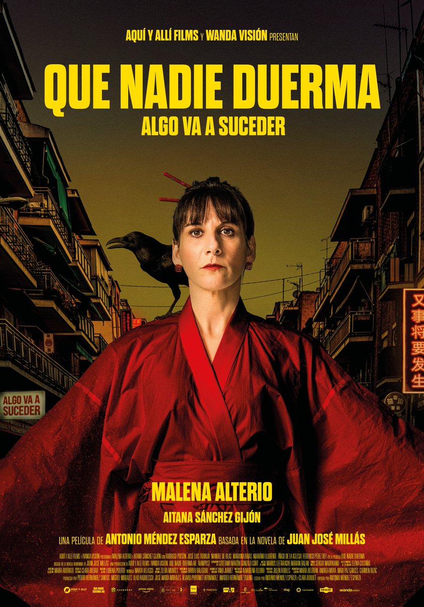 BARFUTURA's tweet photo. Diseño del cartel para la película #Quenadieduerma de Antonio Méndez Esparza con #MalenaAlterio y #AitanaSanchezGijon.  

Una historia donde la realidad y el realismo no tienen nada que ver...

¡Estreno 17 de noviembre!
Cliente: @wandafilms @aquiyallifilms 
Año: 2023 
📷José Haro https://t.co/q1XBpql4t5