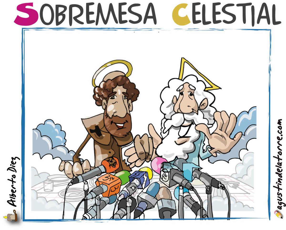En apenas tres horas, publicaremos la viñeta 300 con la que cerramos este proyecto de humor. 300 semanas, más de 6 años en los que hemos tratado de poner humor a la vida y al Evangelio. ¡¡GRACIAS A TODOS!! Hasta la vista. #ElSoploIlustrado