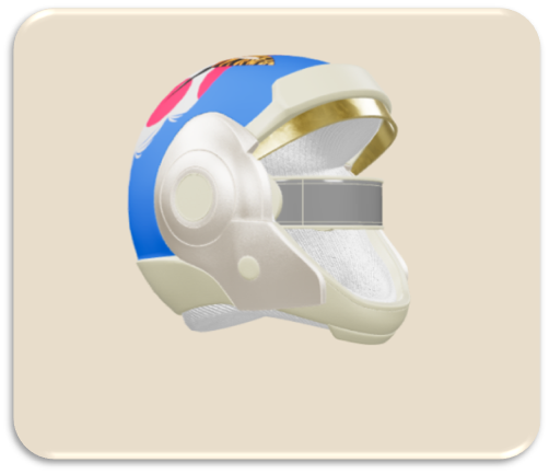 Artcollect108's tweet photo. I enjoy being creative - thanks to @2117_io 🥳🥳🥳
#CustomHelmetContest https://t.co/2HKVw24Kfi