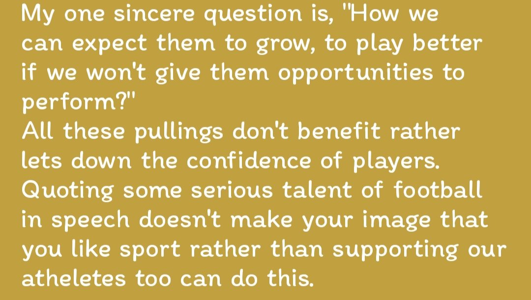 rimpalsingh4's tweet photo. #IndianFootballForAsianGames
@aiff @IndianFootball @IndiaSports @YASMinistry @PMOIndia @narendramodi @anurag https://t.co/3qeNhpEhCR