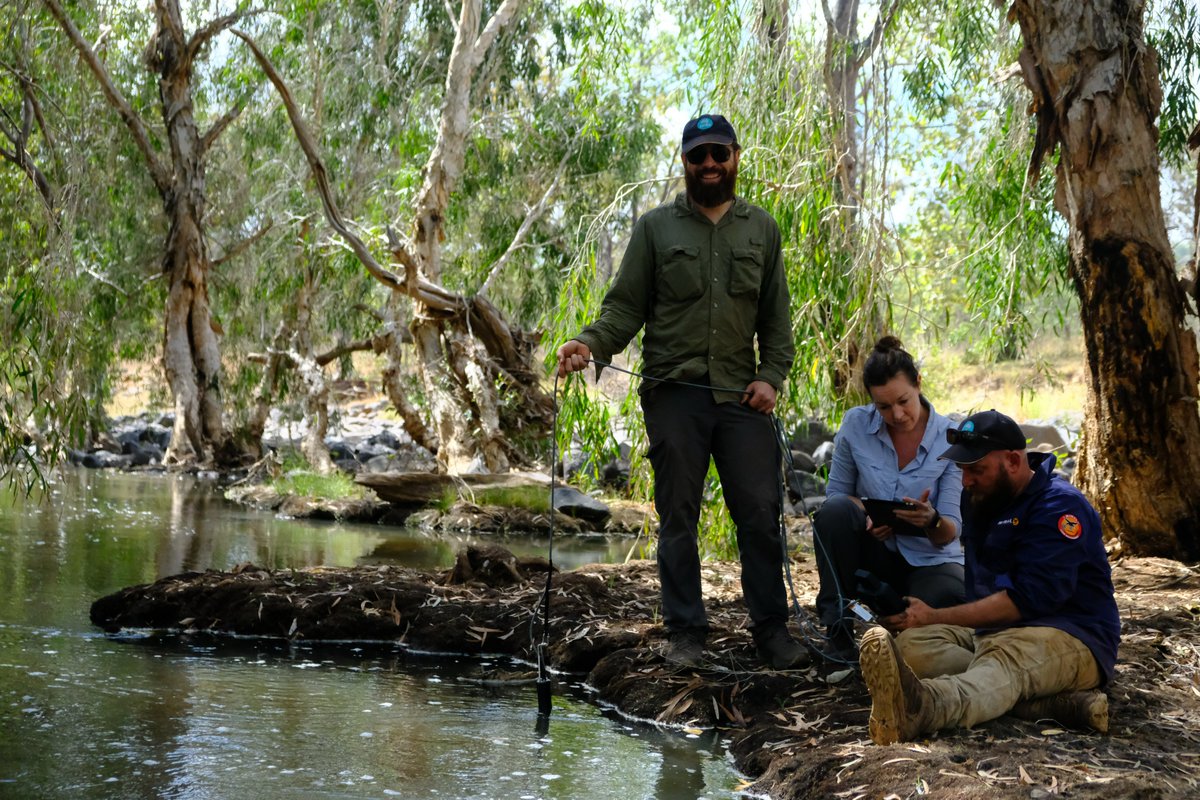 scottwilliamf's tweet photo. I was lucky enough to spend the last 3 weeks in beautiful Northern Aus, first in Arnhem Land at @MimalLand, followed by #ESAus23 and #modsim2023. Huge thanks to @QUTDataScience and @CSIRO for funding, and @LuzVPascal1, @KaitDoesMaths and @SarahVollert for exceptional company. https://t.co/5B4ZFwnDNW