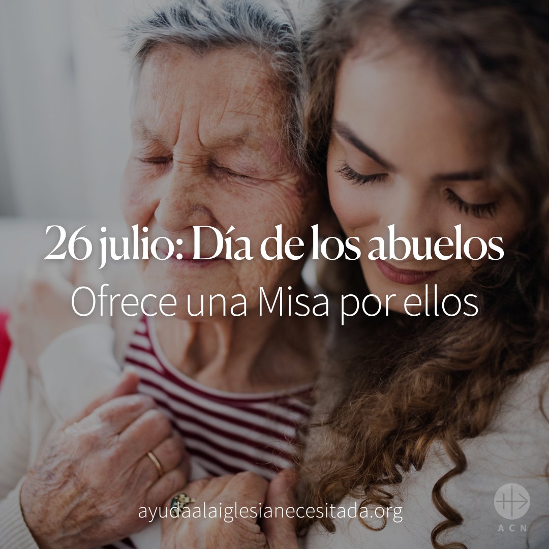 Una Misa, el mejor regalo para el #DíaDeLosAbuelos ✨ Ofrece aquí la celebración de #Misas en su honor. Tu donativo será destinado a un sacerdote en un país necesitado, quien celebrará Eucaristías por tus seres queridos. Hazles este valioso regalo » bit.ly/3pZjgUe