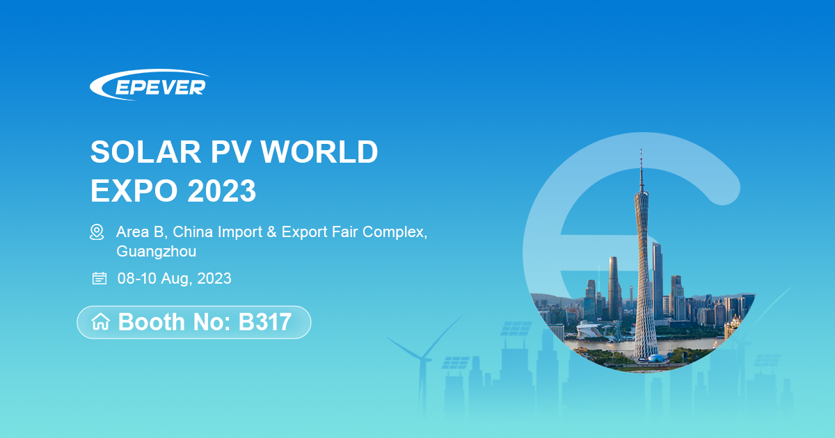 Epever_Tech's tweet photo. 🌞 Join EPEVER at Solar PV World EXPO 2023 in Guangzhou on August 8th! 🌍
Visit our booth at 📍B317 to explore our advanced solar charge controllers, inverters, energy storage systems, and more. 🙌
#epever #solar #solarrevolution #renewableenergy #EPSOLAR #solarenergy #epsolar https://t.co/WuxuxqcJ56