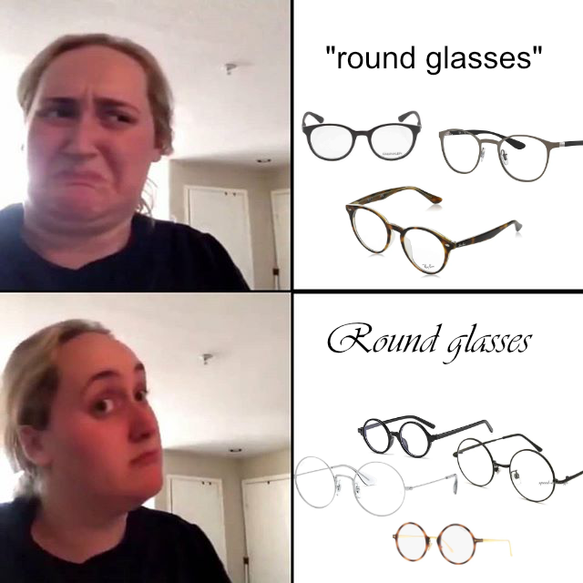 カメリアさん専用ページ round glasses >