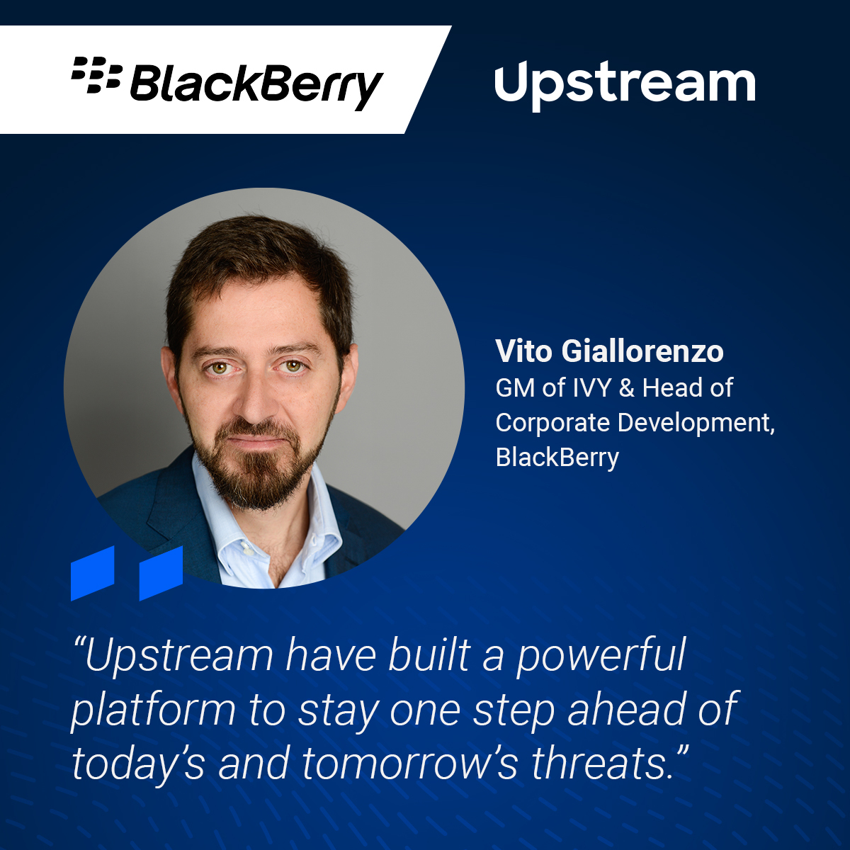 Upstream Security (@upstreamauto) on Twitter photo We recently announced that we joined the <a href="/BlackBerry/">BlackBerry</a> IVY #Partner Ecosystem. Together, we’re empowering automakers to: ➡️Strengthen the #cybersecurity posture of their #connected_vehicles.
➡️Dramatically reduce their cloud & connectivity costs by UP TO 80%
upstream.auto/partners/ We recently announced that we joined the <a href="/BlackBerry/">BlackBerry</a> IVY #Partner Ecosystem. Together, we’re empowering automakers to: ➡️Strengthen the #cybersecurity posture of their #connected_vehicles.
➡️Dramatically reduce their cloud & connectivity costs by UP TO 80%
upstream.auto/partners/