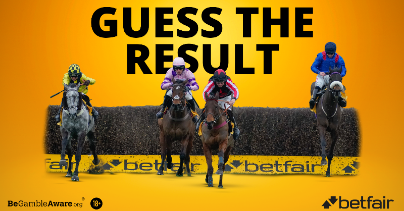 BetfairRacing's tweet photo. ❓ Tuesday's Guess The Result is here. 

🎁 Your chance to win a £25 free bet 

🤔 Who wins the 16:32 at Leicester?

🏇 RT &amp; REPLY with your pick to enter.

🏆 1 correct entry picked at random.