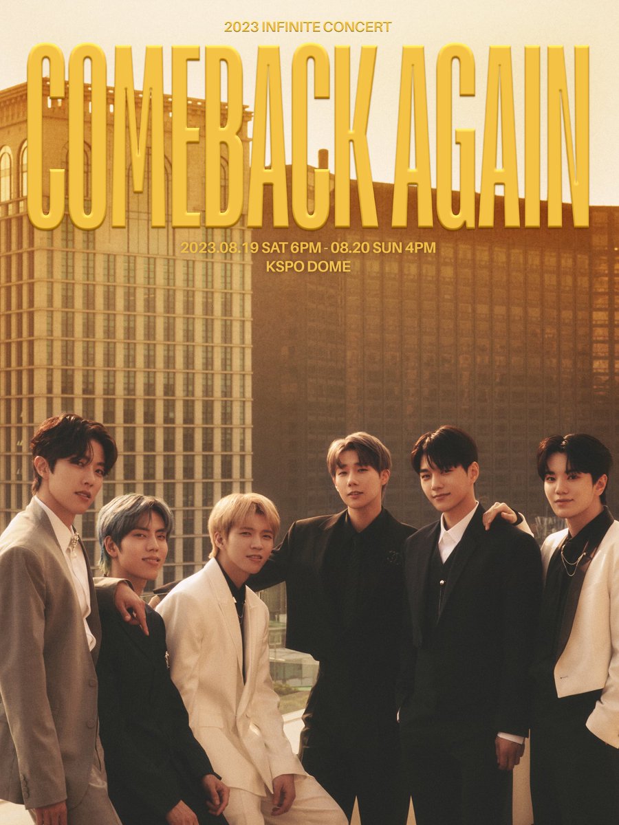 melonticket_kor's tweet photo. ♾ 𝟮𝟬𝟮𝟯 𝗜𝗡𝗙𝗜𝗡𝗜𝗧𝗘 𝗖𝗢𝗡𝗖𝗘𝗥𝗧 '𝗖𝗢𝗠𝗘𝗕𝗔𝗖𝗞 𝗔𝗚𝗔𝗜𝗡'
📣 추가 티켓 오픈 안내

판매 보류석 추가 오픈 !
플리 들으면서 콘서트 준비하세요 🏃🏻‍♀️💨

✅ 티켓오픈: 7월 19일 8PM
✅ 상세: https://t.co/vbh3QAjwoW
🎧 플리 미리듣기: https://t.co/KXudPayNrM

 #인피니트 https://t.co/Qt5jngol2B