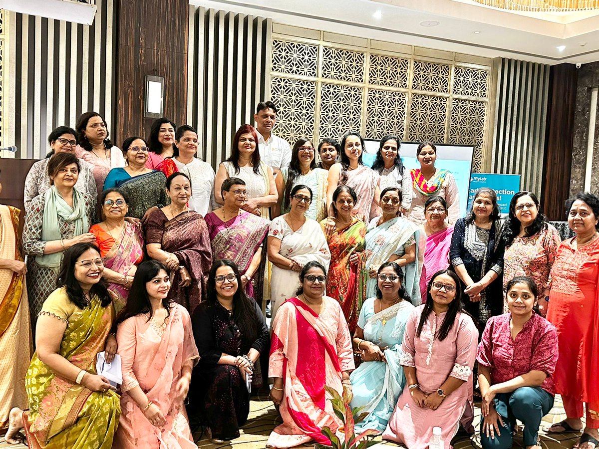 MylabSolutions's tweet image. Mylab would congratulate #Aryavart Medical Services & #GOGS's Dr. A S Jaipuriar & Dr. A Chaparia & event chairpersons Dr. R Jina & Dr. R Srivastava for a successful CME on #Molecular Screening in #Genital Malignancies & #Women's Health.