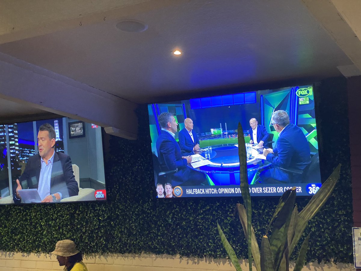 Even on holidays in Margaret River, WA, I can’t escape the clowns on NRL360…