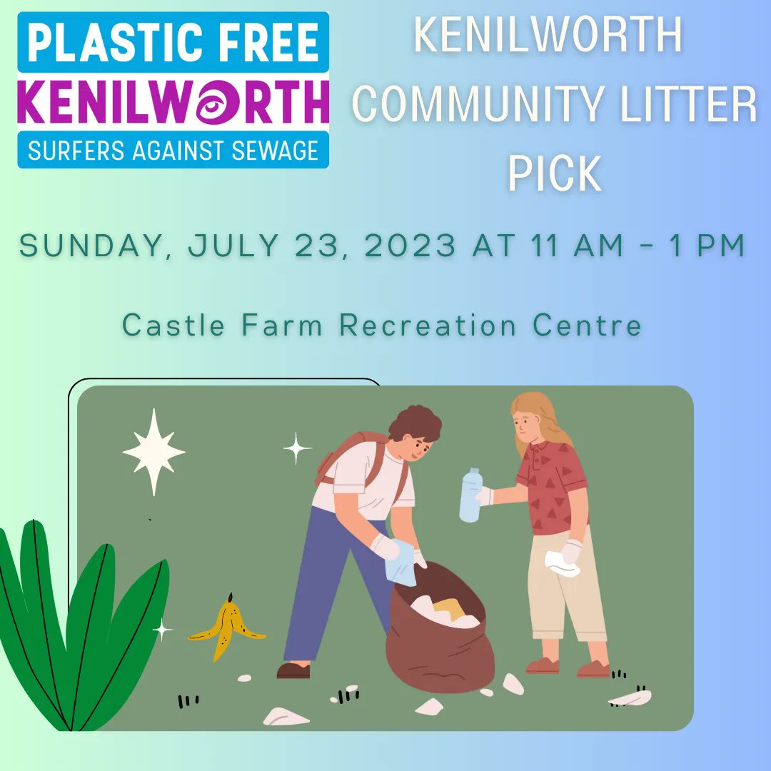 Bring family and friends for a good clear up of the Castle Farm Recreation Fields! This is a fun and rewarding way to spend a couple of hours cleaning up the wonderful community! After the event there will be a free chip butty from the generous Gauntlet.