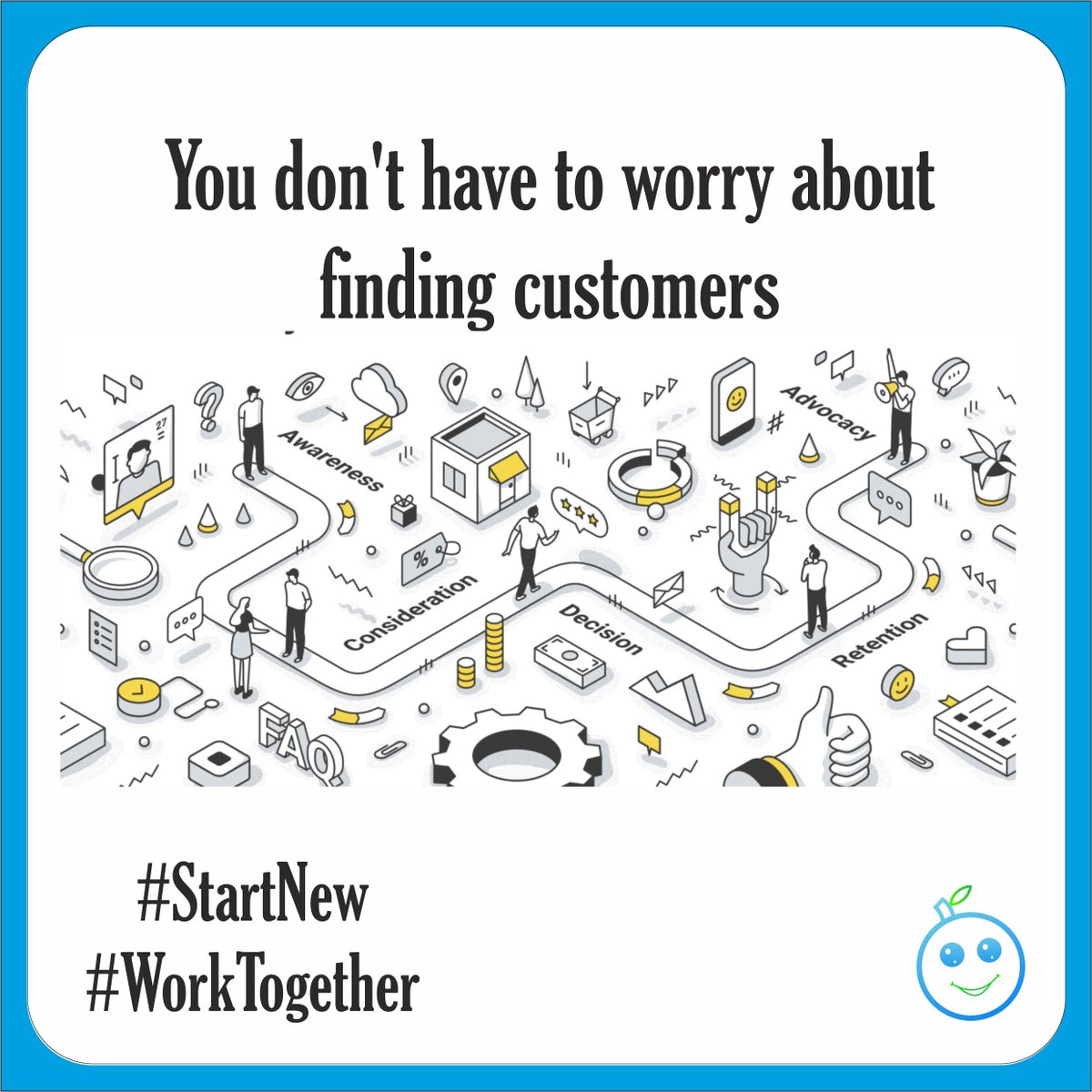 BugwareSolution's tweet photo. You don't have to worry about finding customers #startnew #worktogether https://t.co/CK5AUmchRM