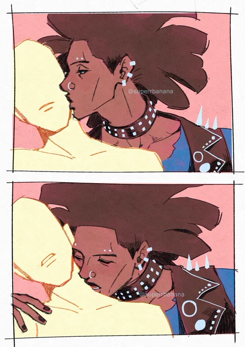 i forgot spikes on his jacket 💀 