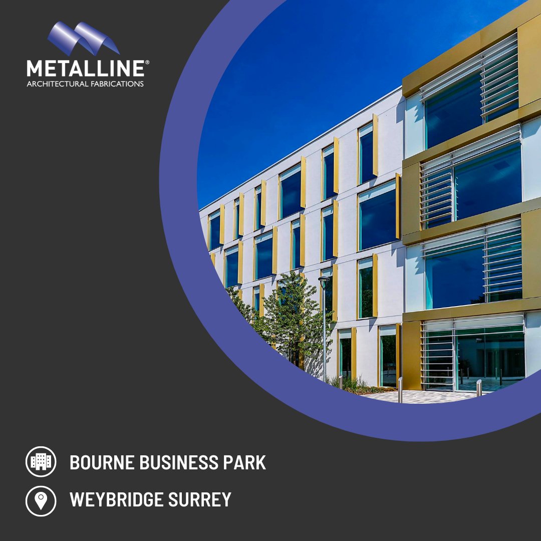MetallineUK's tweet image. PROJECT ⭐ Using high grade J57S UP aluminium, we manufactured and supplied a range of aluminium pressed components for the Bourne Business Park in Weybridge. 
 
💻  Read the full case study - metalline.co.uk/project/bourne…

#FacadeDesign #ArchitecturalCladding #FireRatedCladding