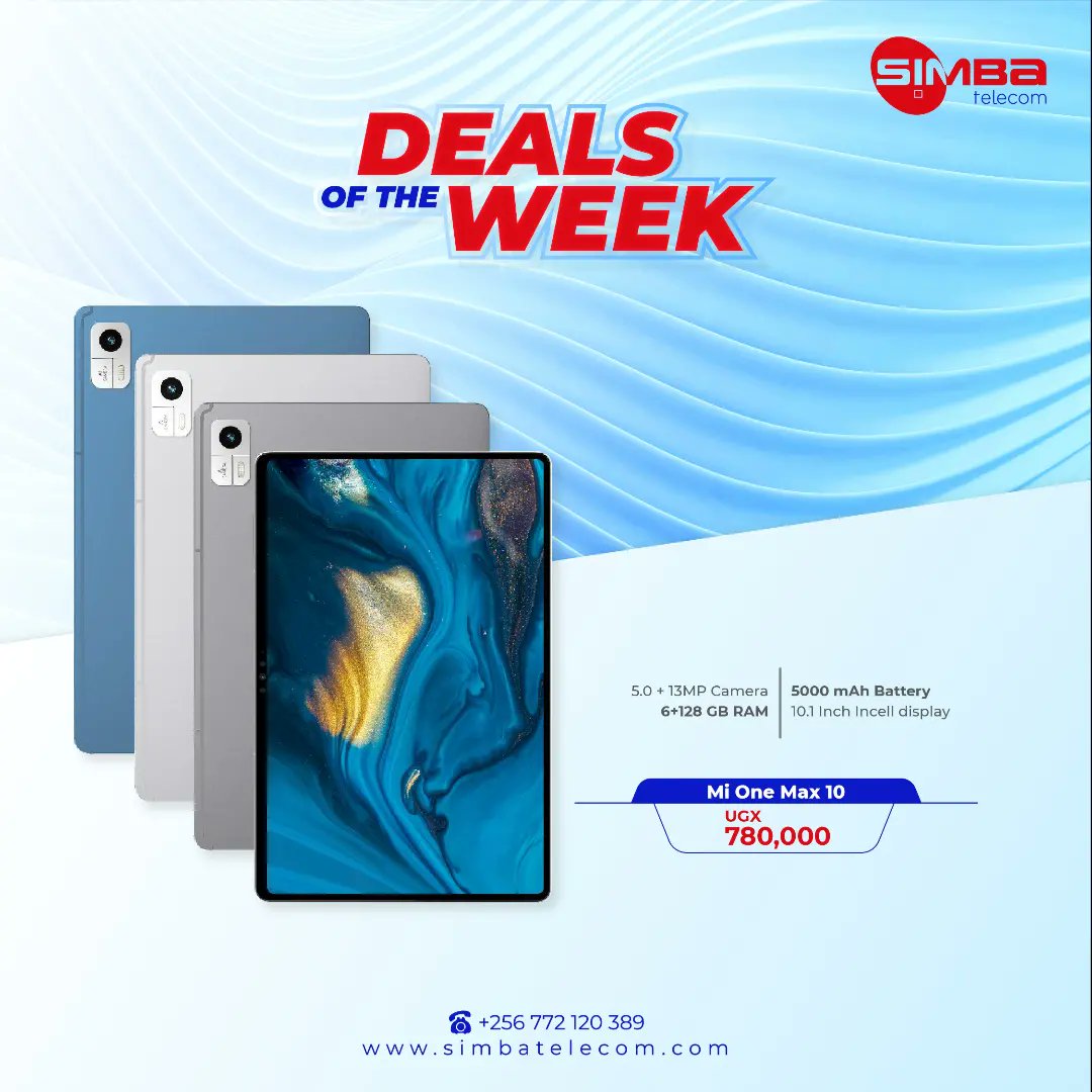 simbatelecom's tweet photo. Experience a whole new variety of mobile phones for your convenience. Embrace our #DealsOfTheWeek 

For more details, get in touch with us: 0772120389

#SimbaTelecom https://t.co/2rMBaPSY1o