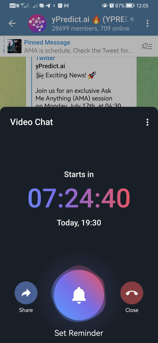 tftgtrav's tweet image. Bit more than 7 hours left until the AMA of Ypredict!
Join me and All the Other Investors!
Dont Miss Out!
#ypredict #CryptocurrencyNews 
#Prediction #BTC #eth