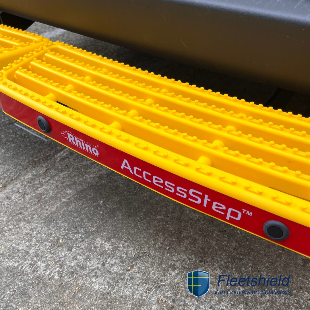 Struggling to get access to your van due to the height? Invest in a <a href="/rhinoproductsUK/">Rhino Products Ltd</a>  AccessStep to ensure easy access for your employees. 

Very popular and a very safe and reliable solution for high vehicle access.

#vans #vanaccess #accessstep #vanmodifications #vansolutions
