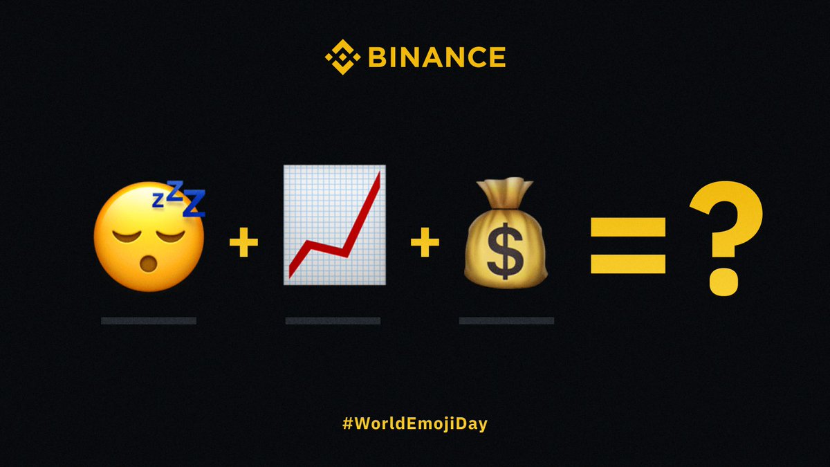 #WorldEmojiDay par laein hain hum apke liye mauqa $300 jeetne ka 🪅

Karna apko ye hai:
1️⃣ Retweet + follow <a href="/BinancePk/">Binance Pakistan 🇵🇰</a> 
2️⃣ Teen doston ko tag karein 
3️⃣ Binance products guess karein aur comments mein bataein