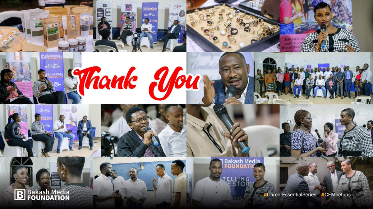 isaacBakashaba2's tweet photo. GRATITUDE POST.
We would like to extend our love and appreciation to the panelists, moderator, vendors, partners and participants of the fourth #CareerMeetup held last Thursday in Kololo.
It wouldn't have been a success without you.
@SolomonSerwanjj @asmahaney12 @Comrade_Otoa https://t.co/ktvf2IsIgY