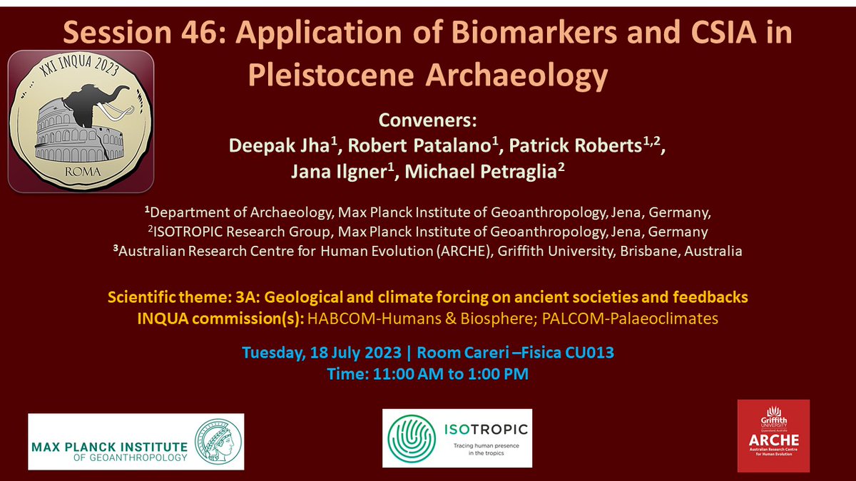 Deepak Jha, PhD (@deepak_geoarch) on Twitter photo 📣Session 46 Presenters! 📧🗓️<a href="/InquaRoma2023/">INQUARoma2023</a>
Kindly note that there has been a correction in the schedule for your session. Please take a moment to check your email for the updated details.
For any concerns, please reach out to us. Looking forward to your insightful presentations! 📣Session 46 Presenters! 📧🗓️<a href="/InquaRoma2023/">INQUARoma2023</a>
Kindly note that there has been a correction in the schedule for your session. Please take a moment to check your email for the updated details.
For any concerns, please reach out to us. Looking forward to your insightful presentations!