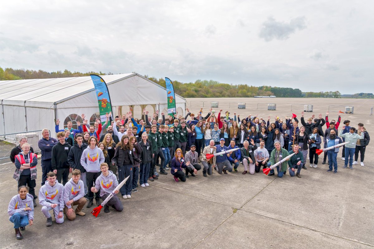 Join us on 19 July 2023 for a webinar to introduce the UK CanSat competition and how to get your students involved. Discover how your students can take part and learn how CanSat links to computing and careers.

Book the webinar here: bit.ly/3PT5sFG