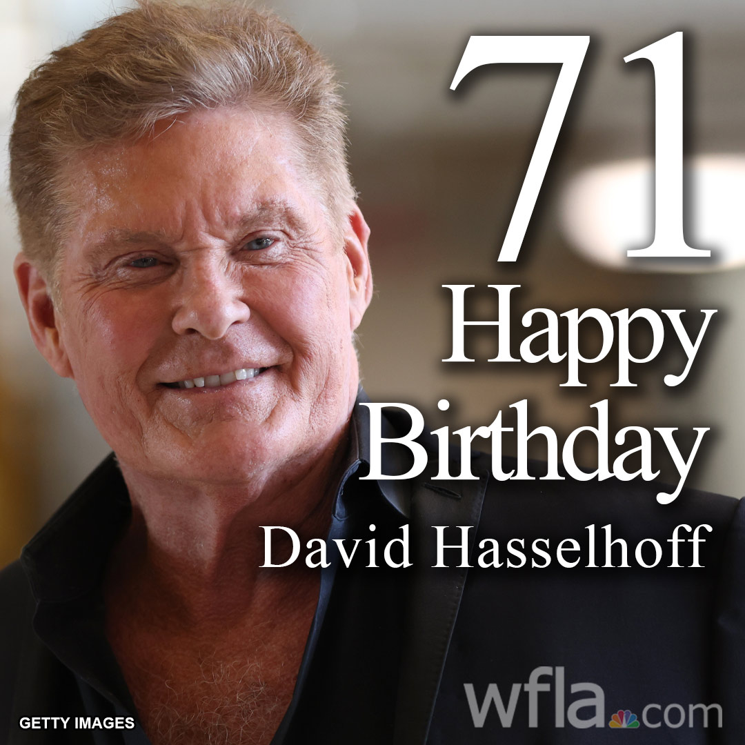 Happy Birthday David Hasselhoff