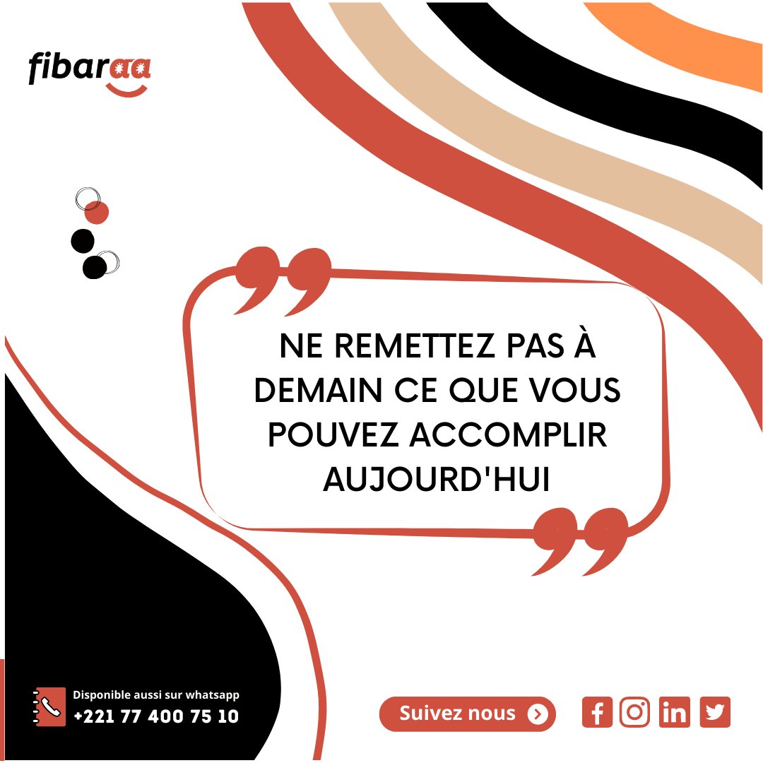 Fibaraa_Senegal's tweet photo. Bon début de semaine à tous !
#livraison #fibaraa #Rapidite #efficacite #professionnalisme https://t.co/kCfYfIcqyw