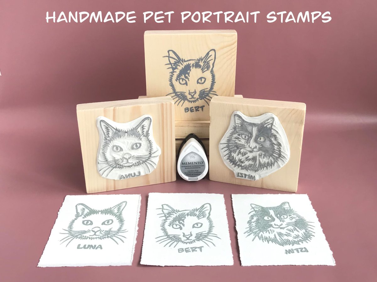 LizzieFletch's tweet image. My friend is making custom hand made, hand carved stamps ❤️😻

instagram.com/leebell.art

#stamps #cats #handmade #etsy #art