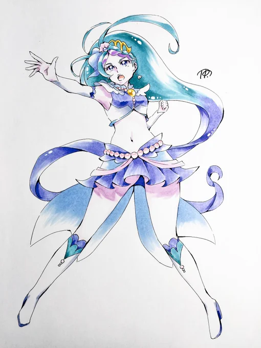 #海の日  マリンシュートの動き好きなんですよね、聖闘士星矢っぽくて