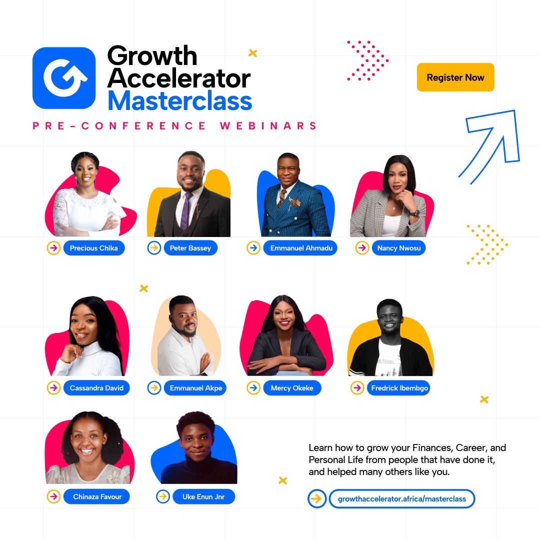 Join us at the Growth Accelerator Masterclass Pre-conference @growthaccelerator.co with our CEO and Co-Founder, Uke Enun Jnr @ukejnr today by 8:00 pm

Discover the secrets of positioning your business globally from anywhere you are. 🚀 

#globalbusiness #entrepreneurship